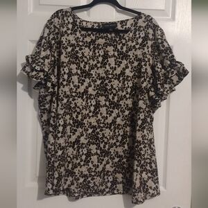 Lane Bryant leopard print top